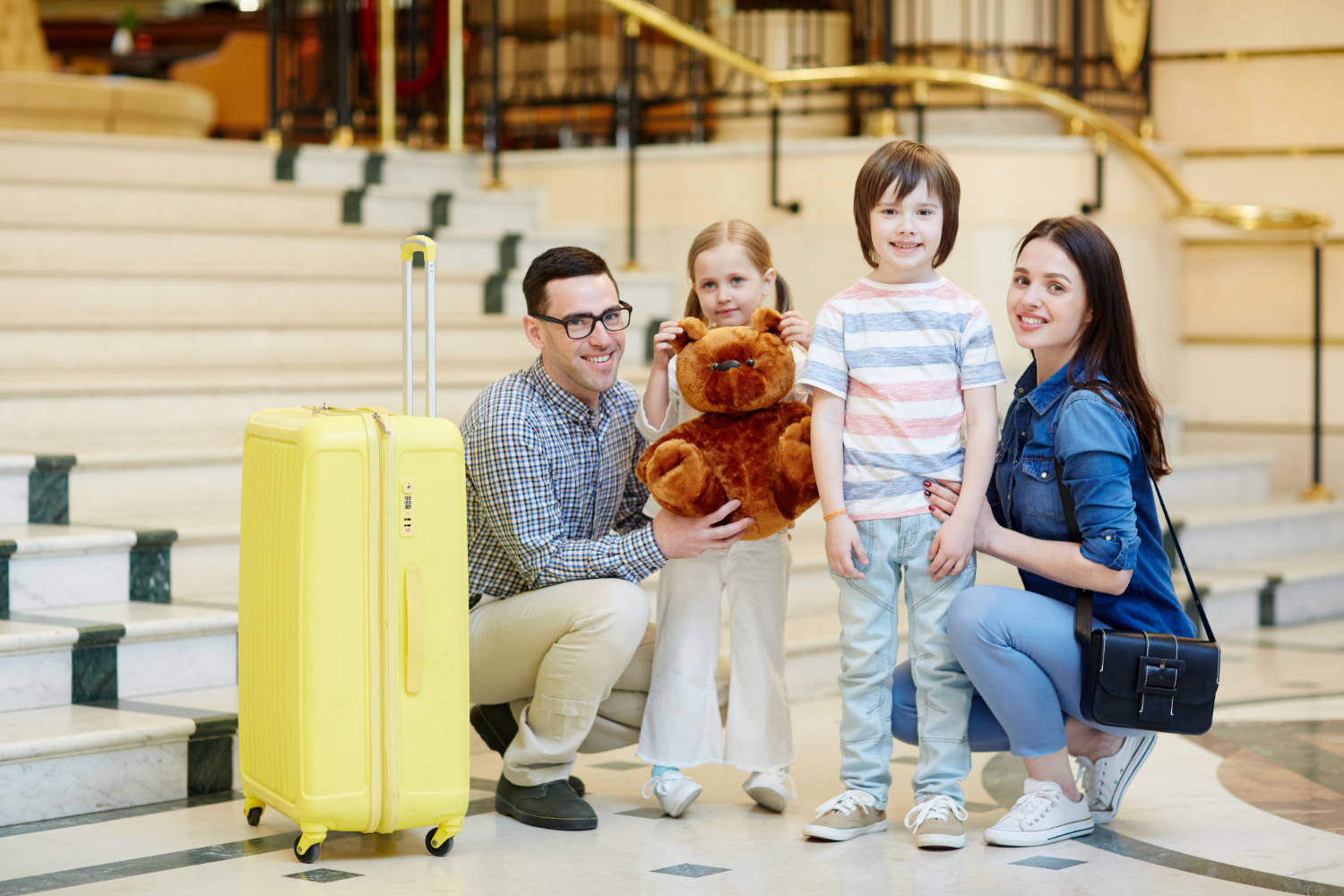 Family visa UK - family together in London